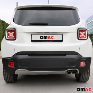 Jeep Renegade Tailgate Trim - Omac - Carbon Fiber - Gloss Black - '19-'24